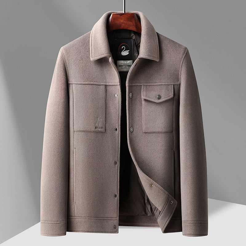 Veste en Laine avec Doublure Amovible