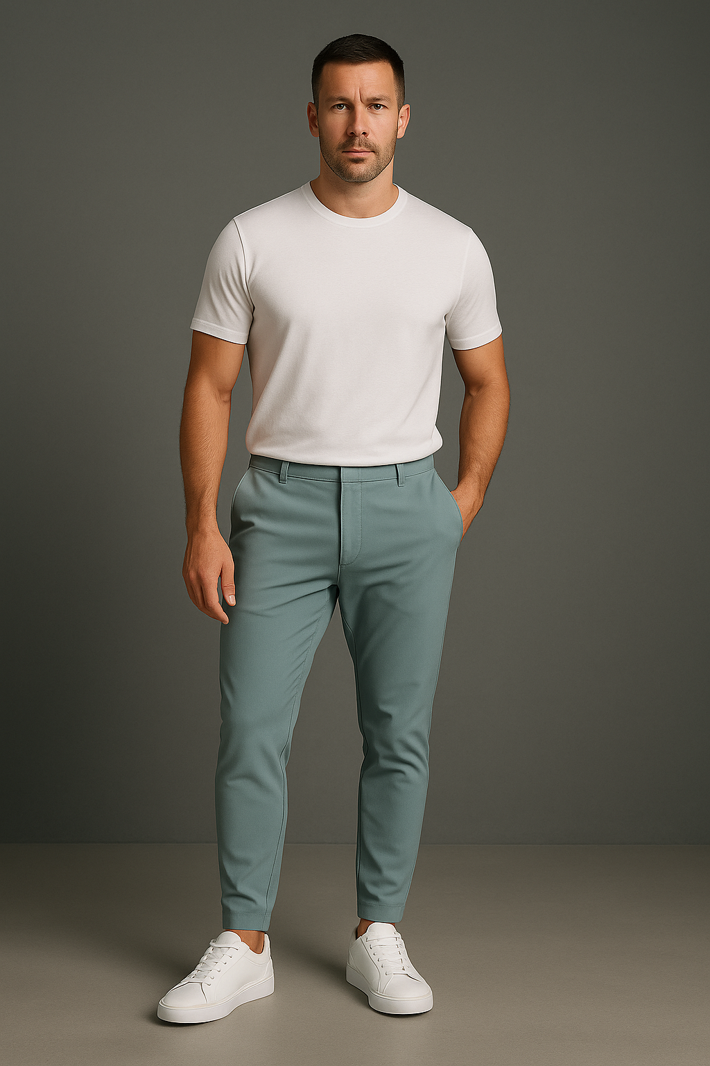 Pantalon Été en Soie de Glace