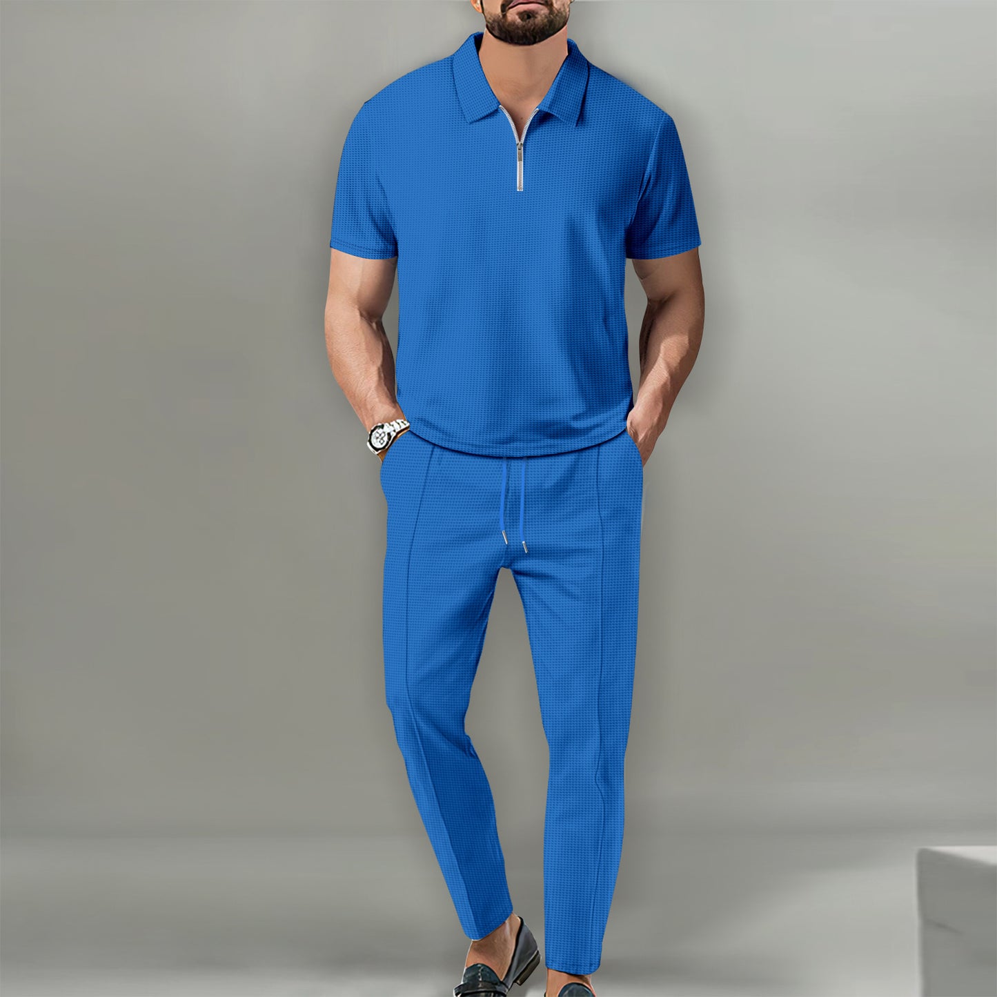 Ensemble Polo Zippé & Pantalon