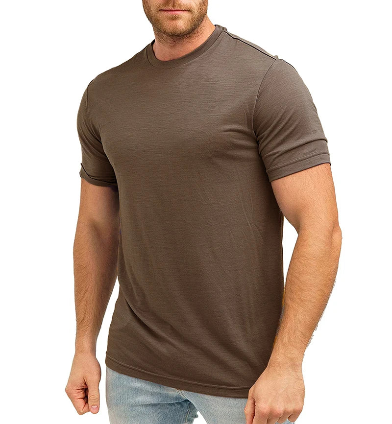 T-shirt en Laine Mérinos