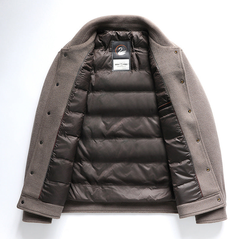 Veste en Laine avec Doublure Amovible
