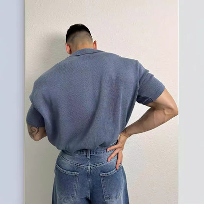 Chemise Décontractée en Maille