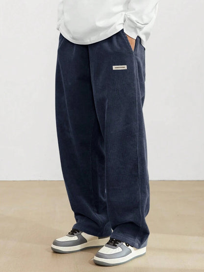 Pantalon Homme Large Décontracté