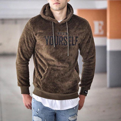 Pull homme brodé