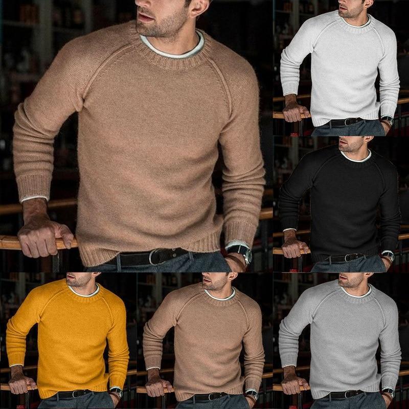 Pull en tricot tendance pour homme