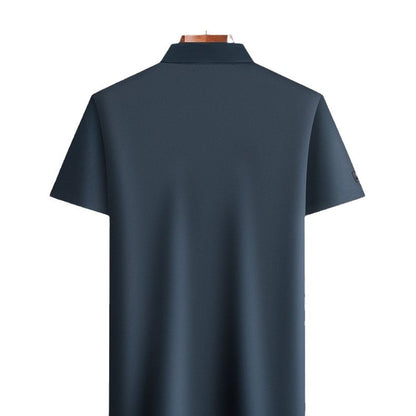 Lapel Traceless Ventilation Fashion Fashion Short-sleeved T-shirt Polo Shirt