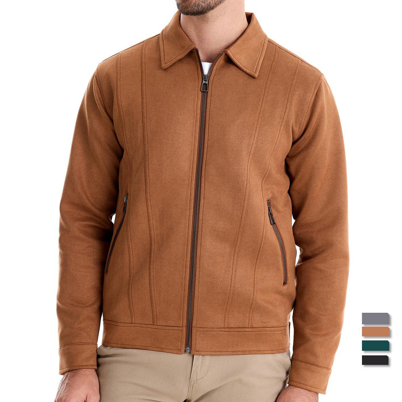 Veste en Daim Homme