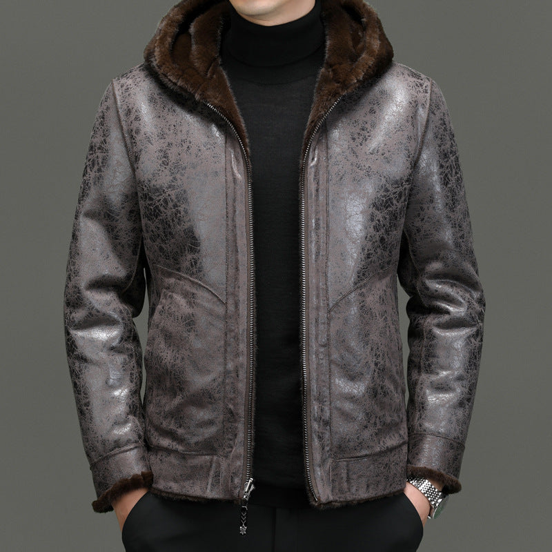 Manteau Homme Velours Double Face