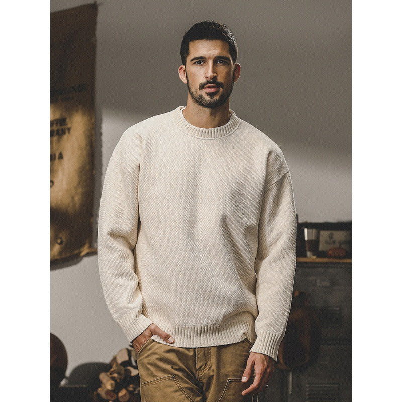 Pull Tricoté Texturé