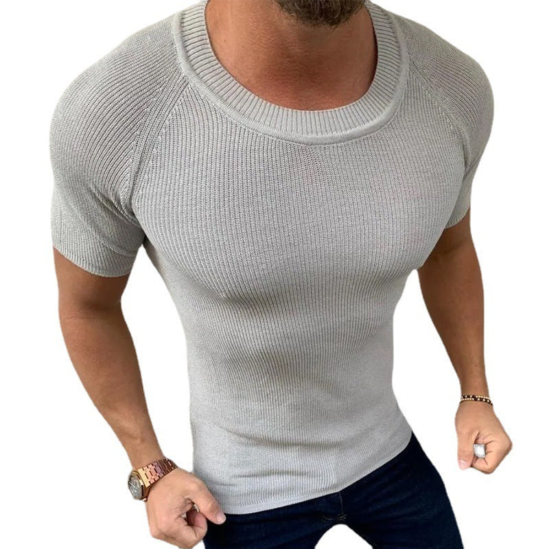 Pull à manches courtes