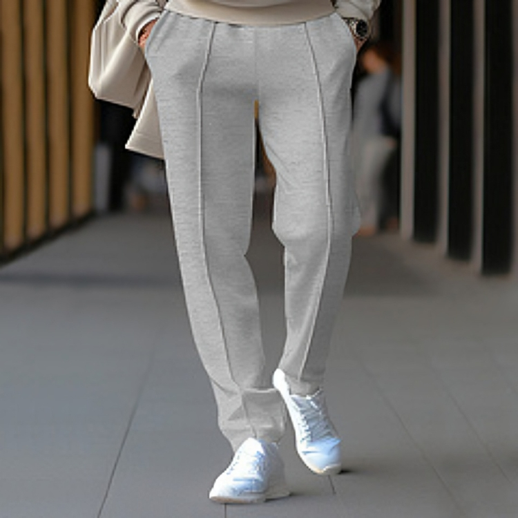 Pantalon Homme Waffle Élégant