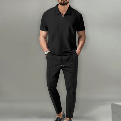 Ensemble Polo Zippé & Pantalon