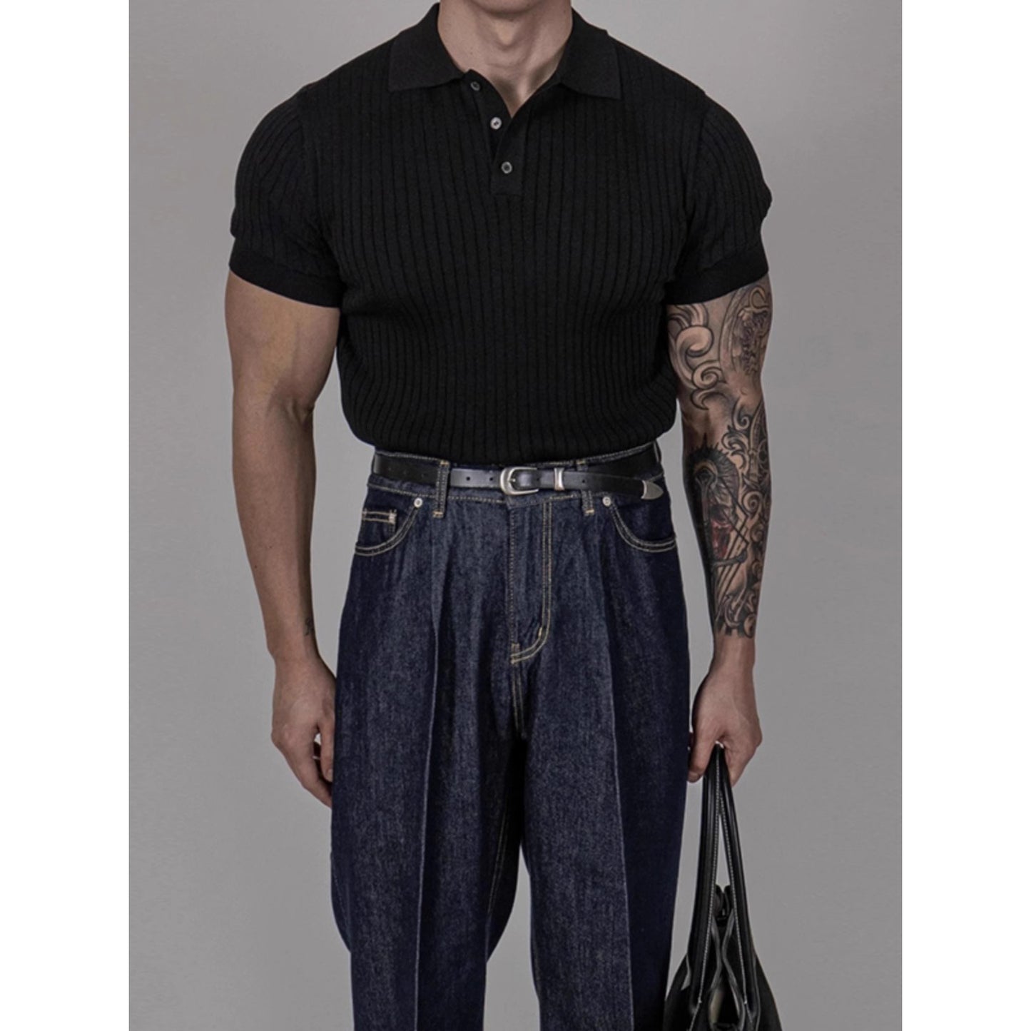 Pull Polo Slim Fit Été
