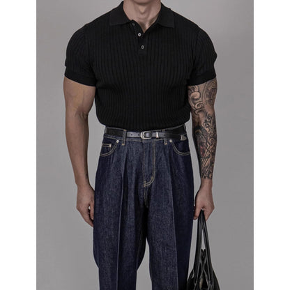 Pull Polo Slim Fit Été