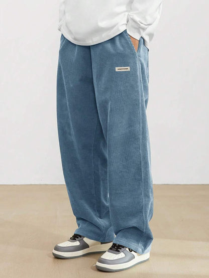 Pantalon Homme Large Décontracté