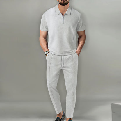 Ensemble Polo Zippé & Pantalon