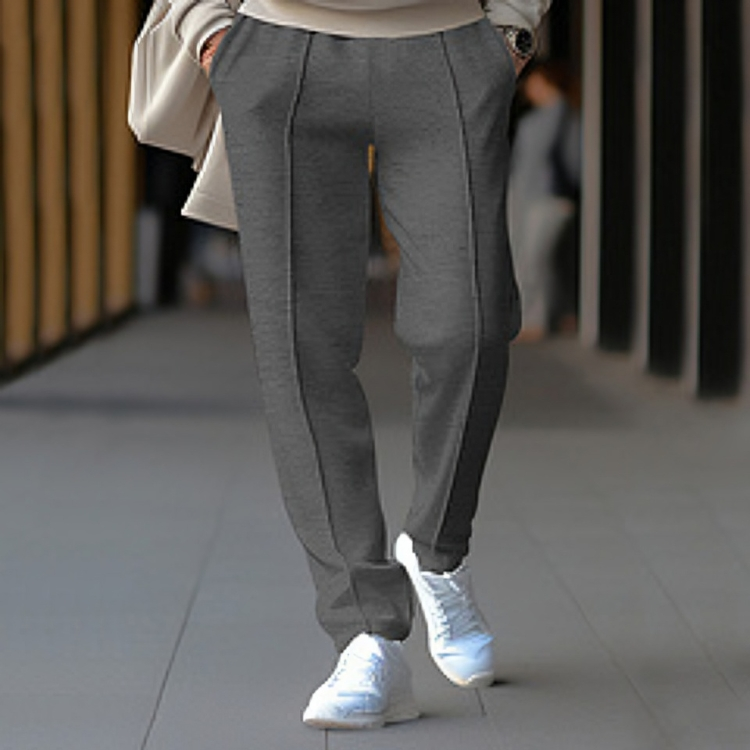 Pantalon Homme Waffle Élégant