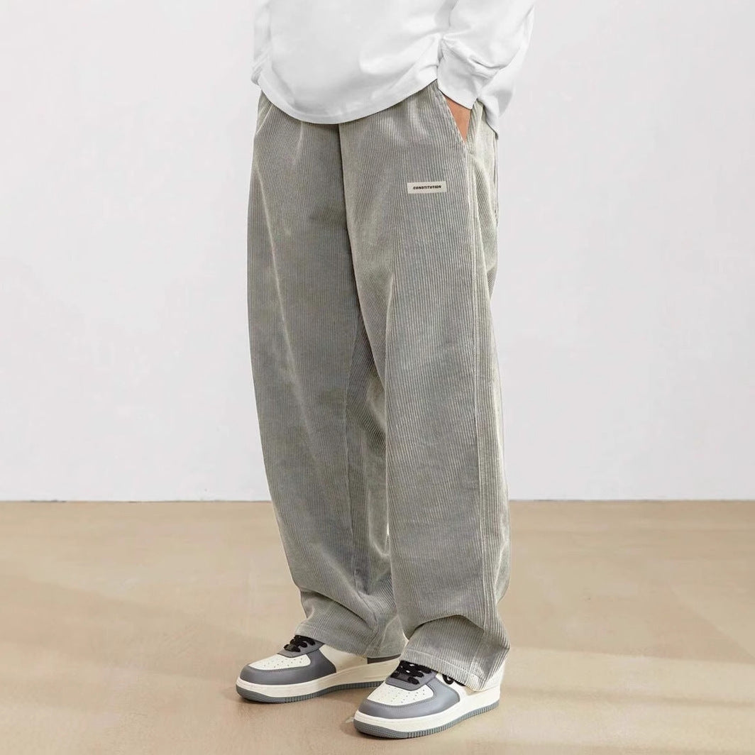 Pantalon Homme Large Décontracté