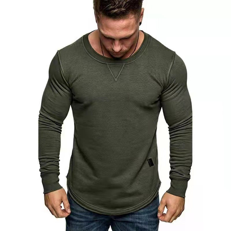 Pull Sport Style Européen - Couleurs Unies
