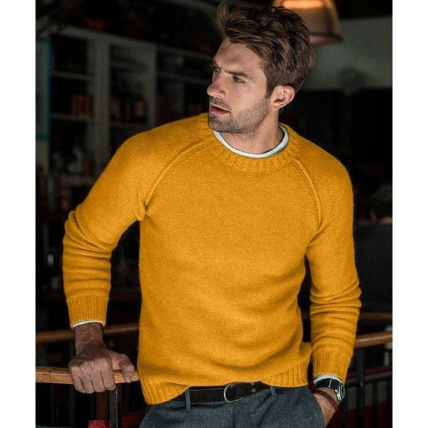 Pull en tricot tendance pour homme