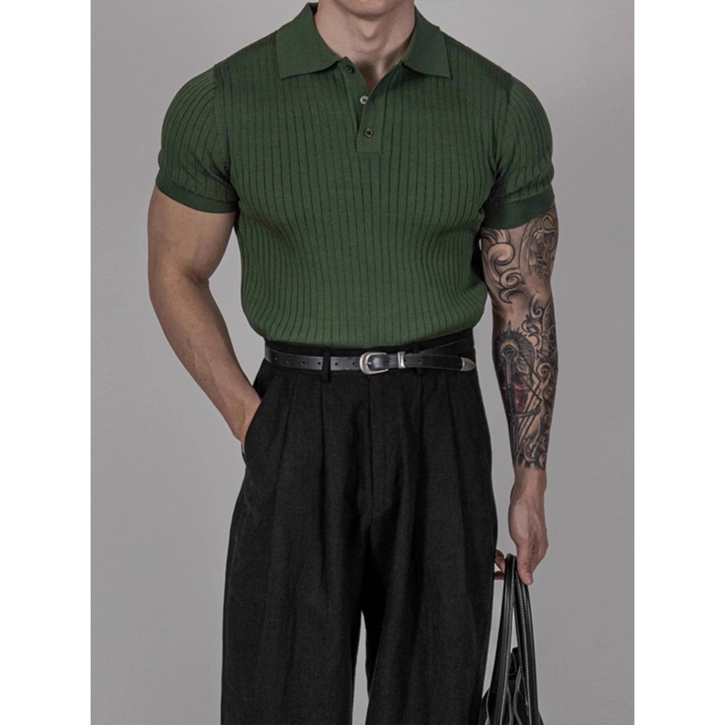 Pull Polo Slim Fit Été