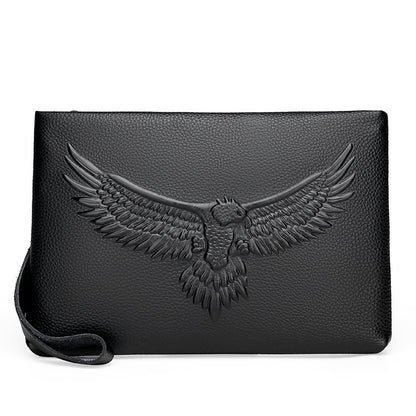 Pochette Homme en Cuir Pleine Fleur