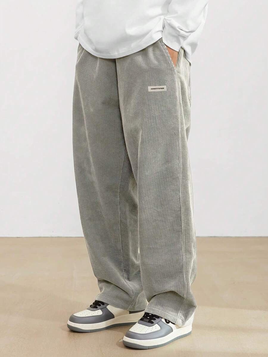 Pantalon Homme Large Décontracté