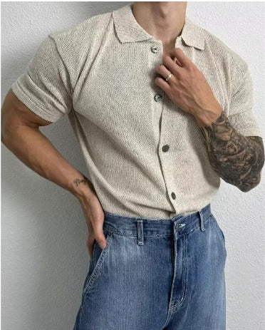 Chemise Décontractée en Maille