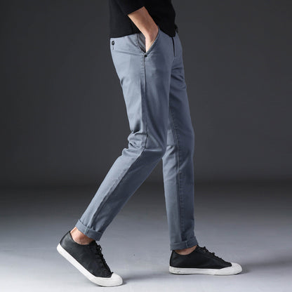 Pantalon décontracté coupe slim pour homme
