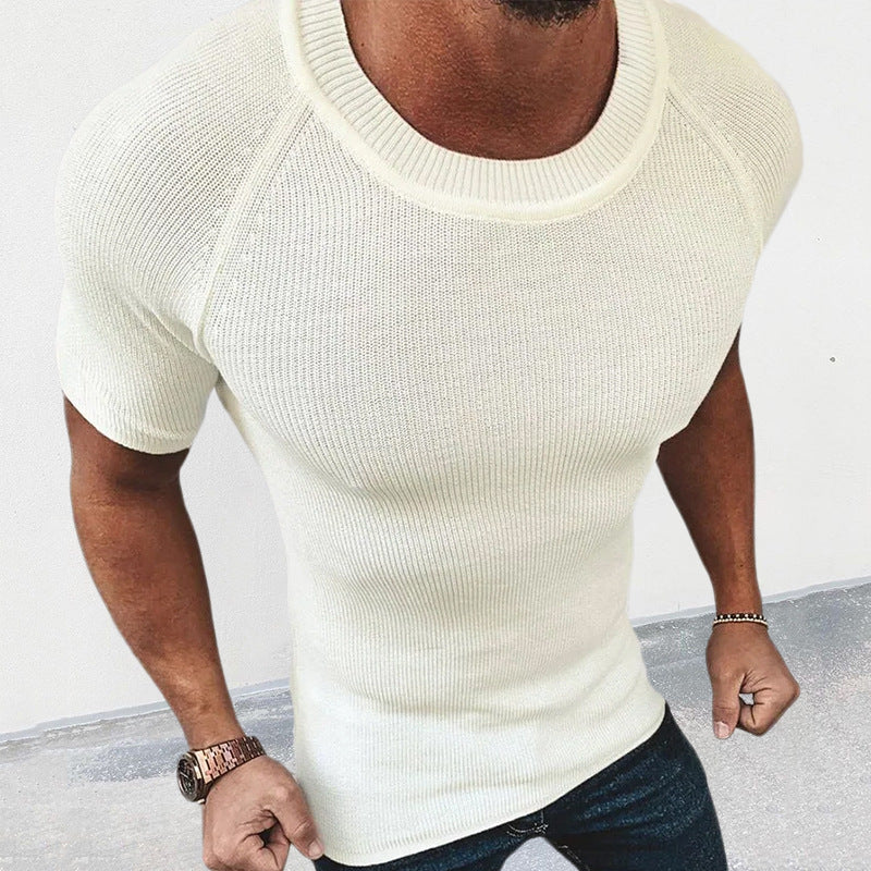 Pull à manches courtes