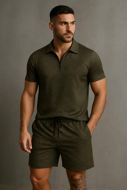 Ensemble Polo Short Homme