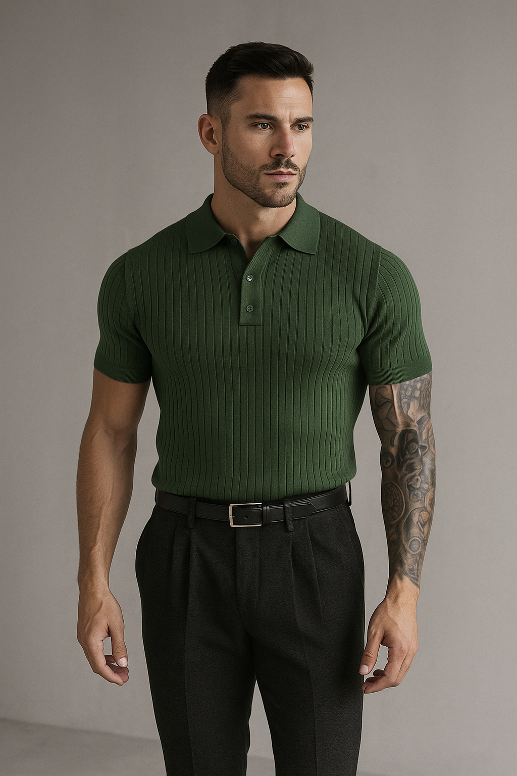 Pull Polo Slim Fit Été