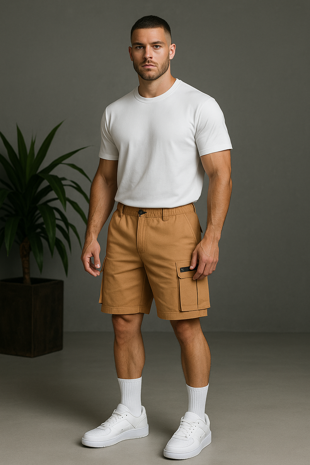 Shorts Multipoches Homme