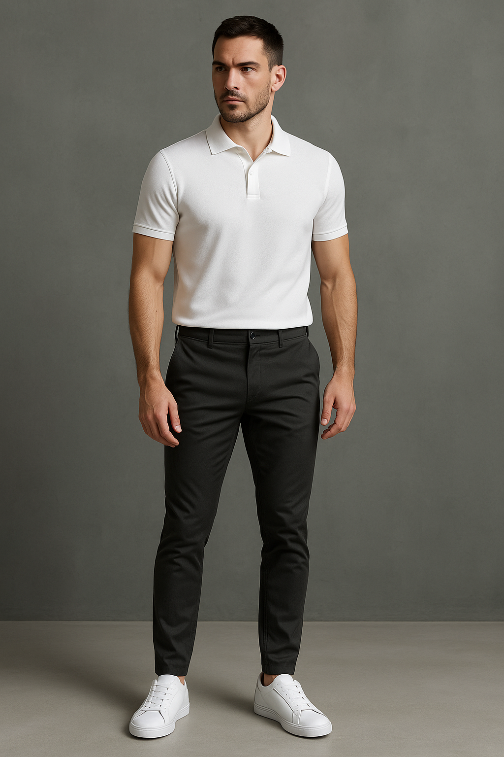 Pantalon Homme Business Élégant
