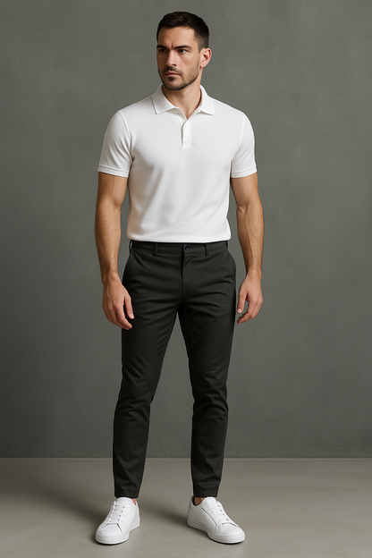 Pantalon Homme Business Élégant