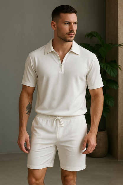Ensemble Polo Zippé & Short