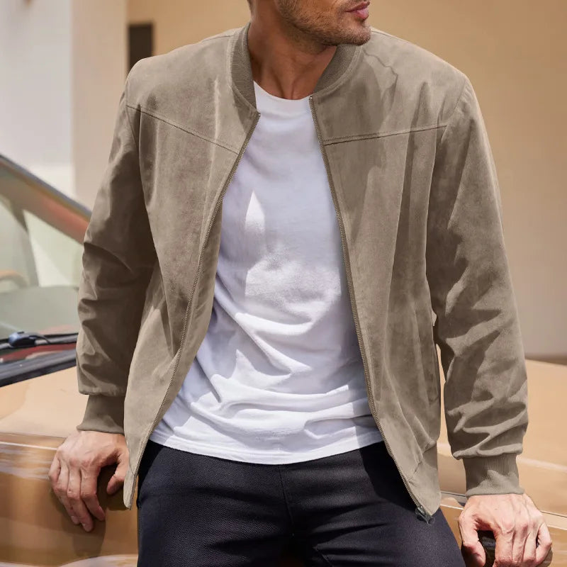 Veste en Daim Rétro pour Homme