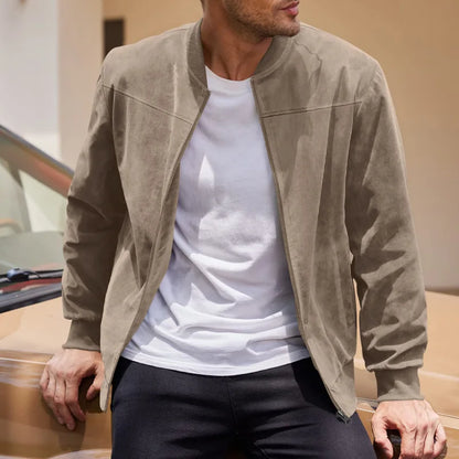 Veste en Daim Rétro pour Homme