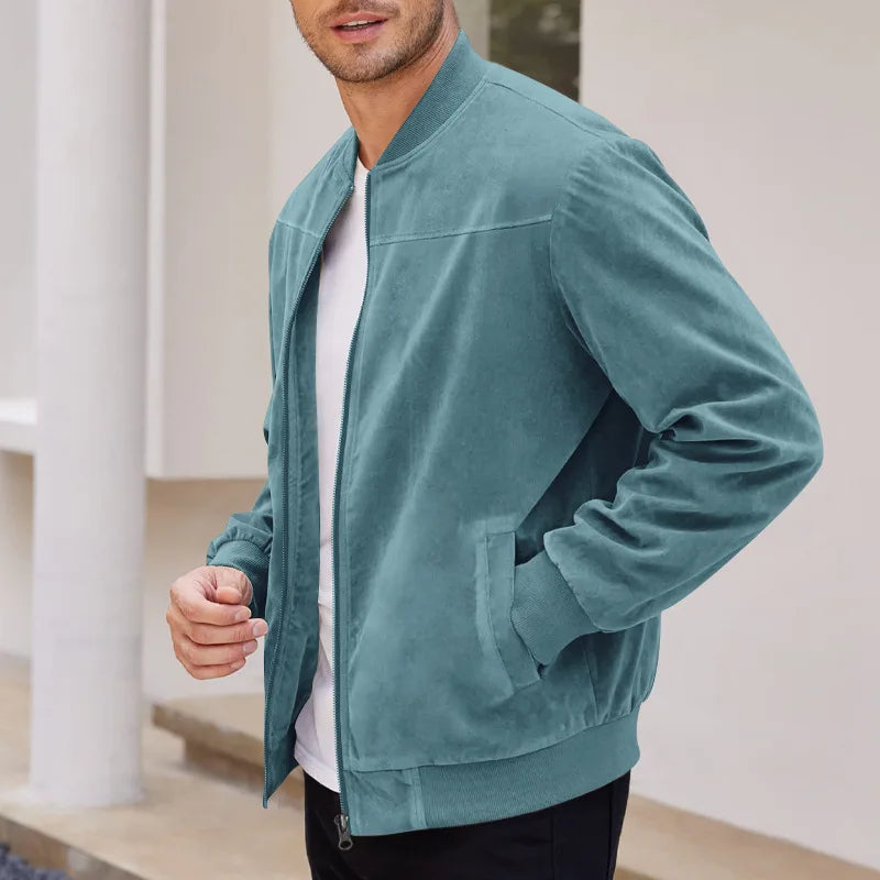 Veste en Daim Rétro pour Homme