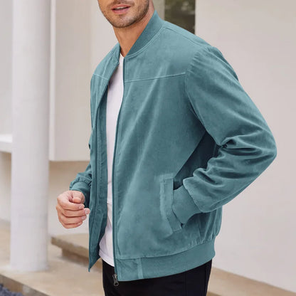 Veste en Daim Rétro pour Homme