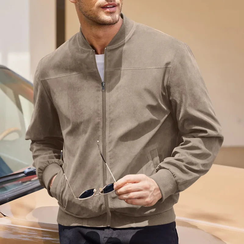 Veste en Daim Rétro pour Homme
