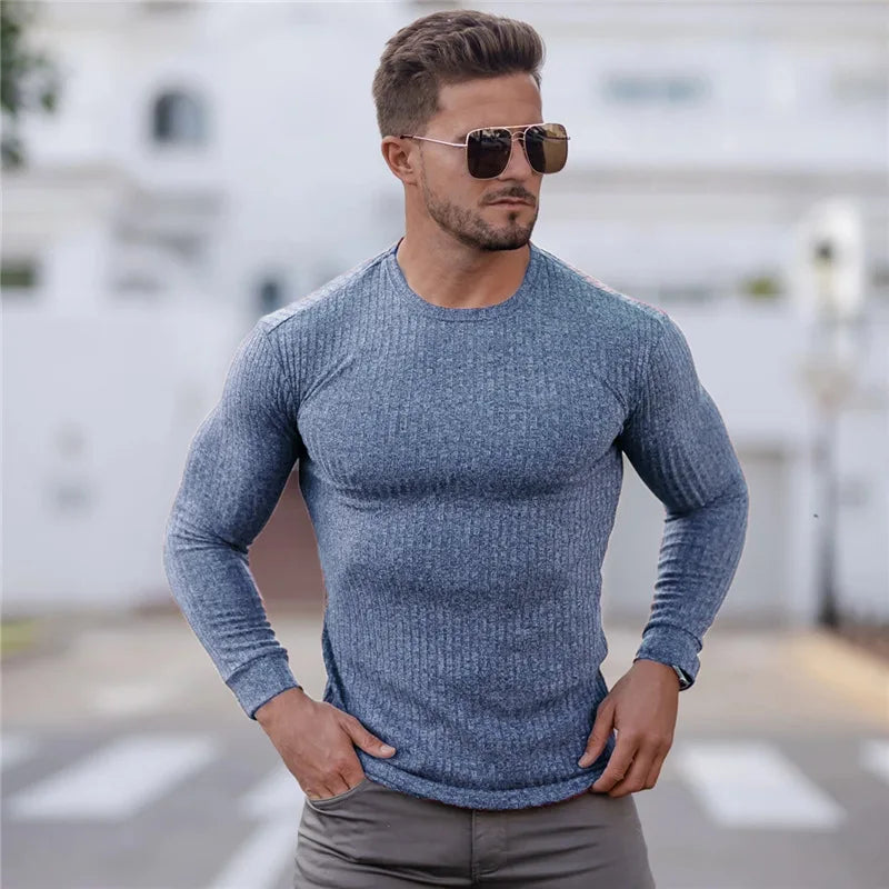 T-shirt Homme à Manches Longues