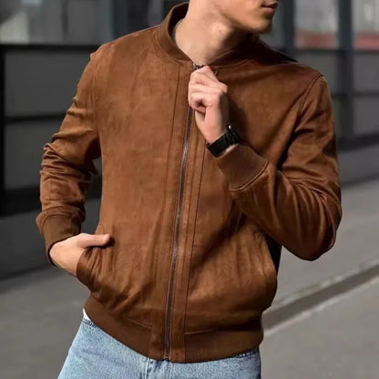 Veste en Daim Rétro pour Homme