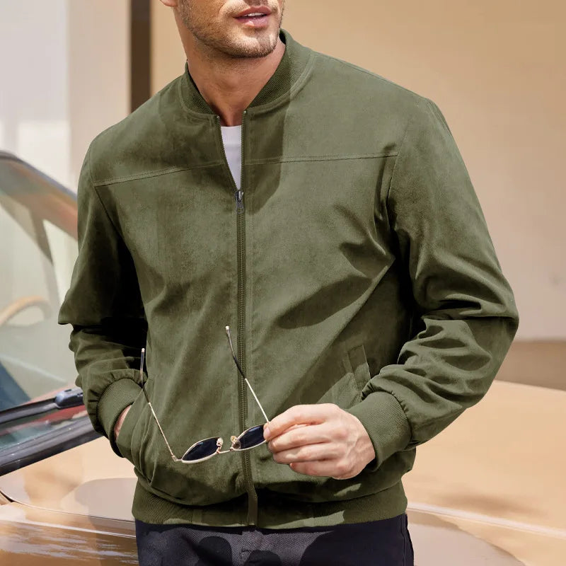 Veste en Daim Rétro pour Homme