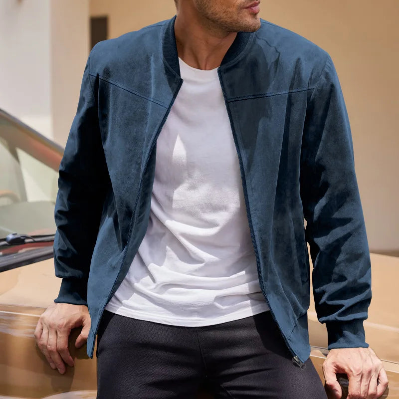 Veste en Daim Rétro pour Homme