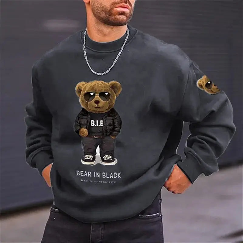 Black Bear Hooded Sweatshirt