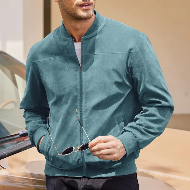 Veste en Daim Rétro pour Homme