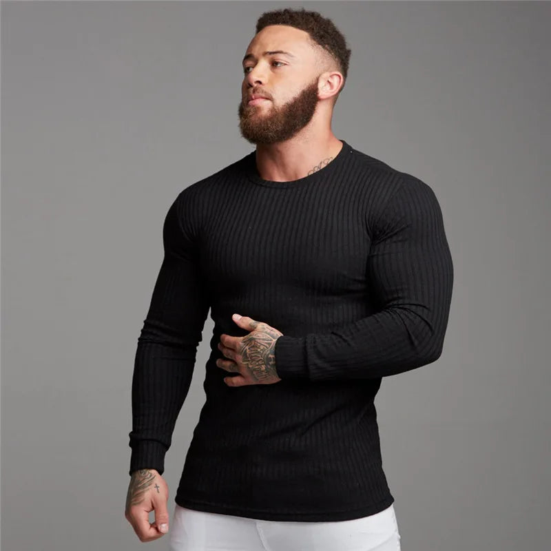 T-shirt Homme à Manches Longues