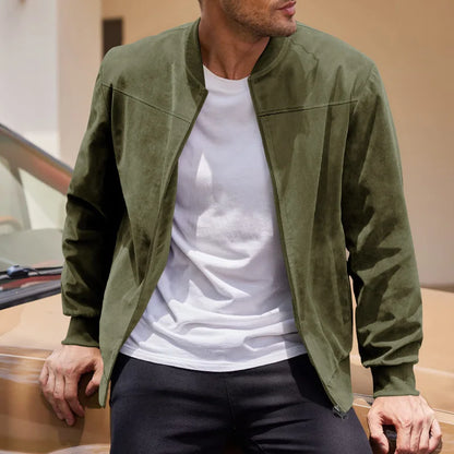 Veste en Daim Rétro pour Homme
