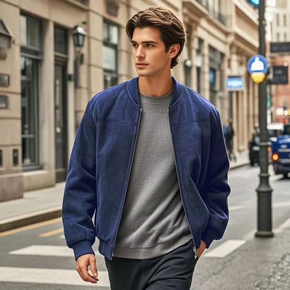 Veste en Daim Rétro pour Homme